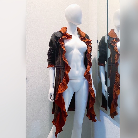 Anthropologie Sparrow Wool & Silk Cardigan Jacket - Picture 1 of 12